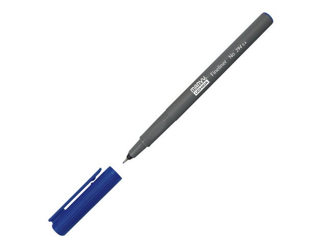 Marvy Fineliner 294 blå, st