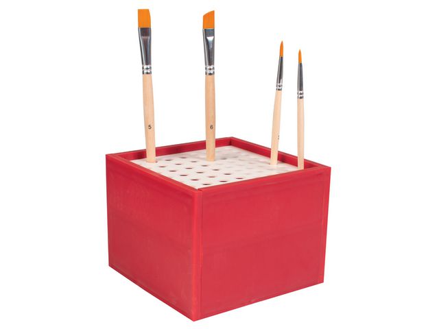 PLAYBOX Penselställ för 64 penslar, st