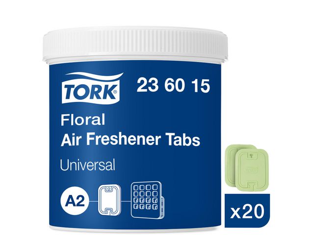 Tork Luktförbättrare platta A2 Blom, fp om 20 st