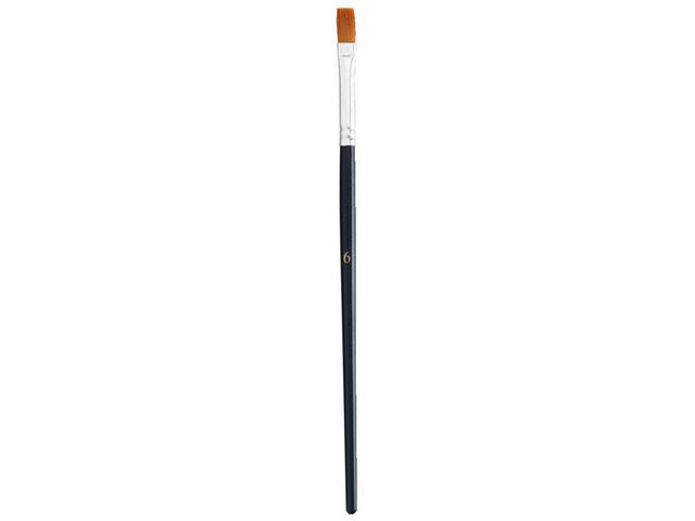 PLAYBOX Syntetpensel flat nr 6 10/FP, fp om 10 st