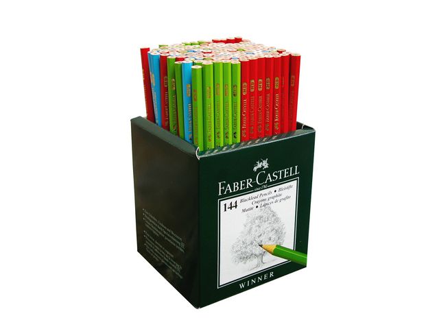 Faber-Castell Blyertspenna HB 144/FP, fp om 144 st