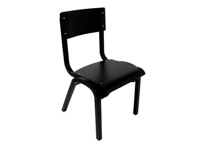 Stol Amanda sitthöjd 38cm Svart, st