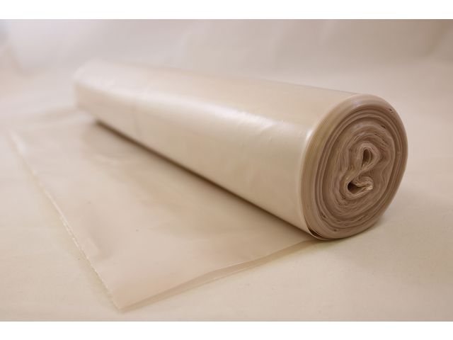 Plastsäck LD 160L 65my transp, rulle om 10 st