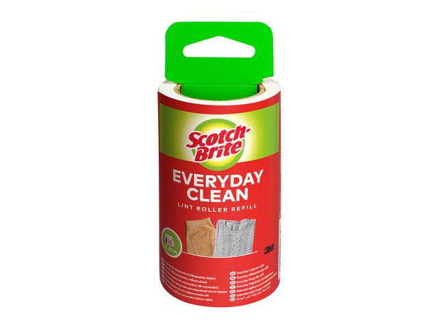 Scotch-Brite Klädvårdsroller Everyday Clean refill 30ark, st
