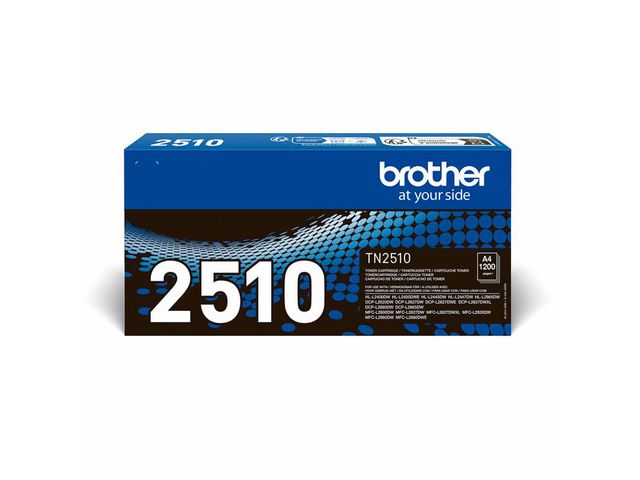 Brother Toner TN-2510 1,2K svart, st