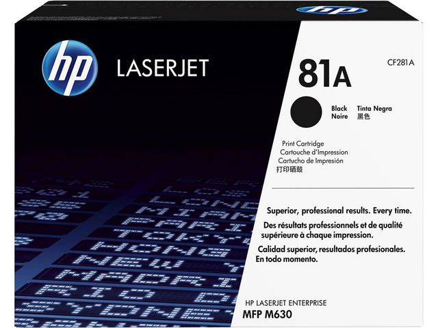 HP Toner CF281A 81A 10,5K Svart, st