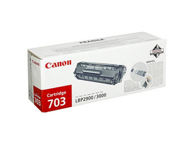 Canon Toner 703, 7616A005, svart, singelförpackning, st