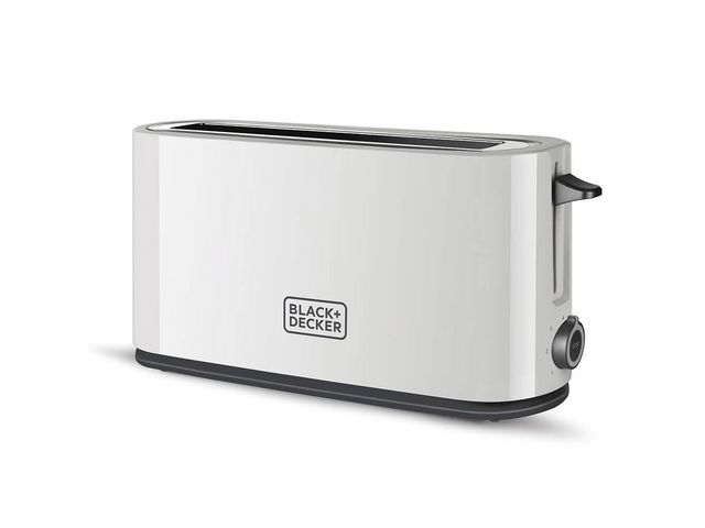 Black & Decker Brödrost 1000W Vit, st