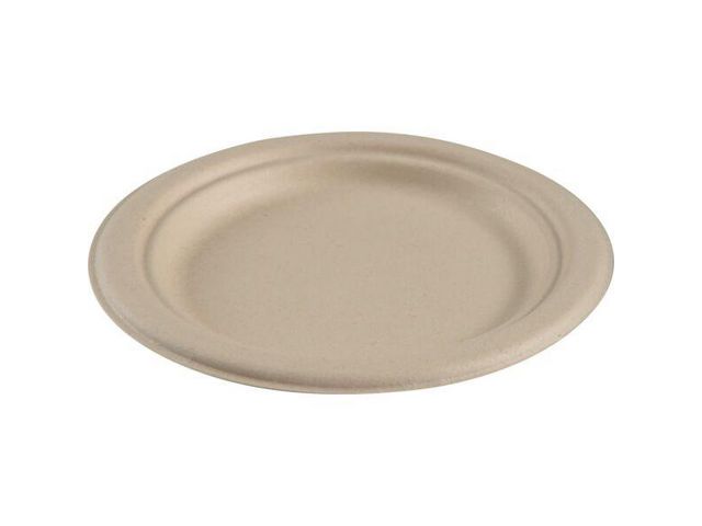 ABENA Tallrik Miljö Bagasse 18cm, fp om 50 st