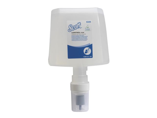 Scott® Lyxig, löddrande handtvålskassett för frekvent användning, 1,2l, genomskinlig, st