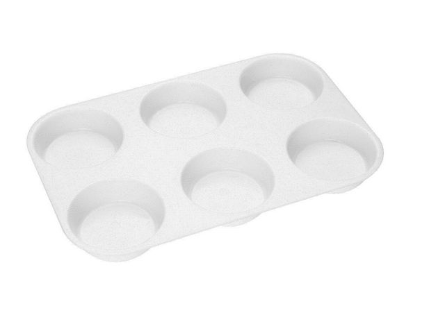 PLAYBOX Palett för 57 mm färgblock, 6/FP, fp om 6 st