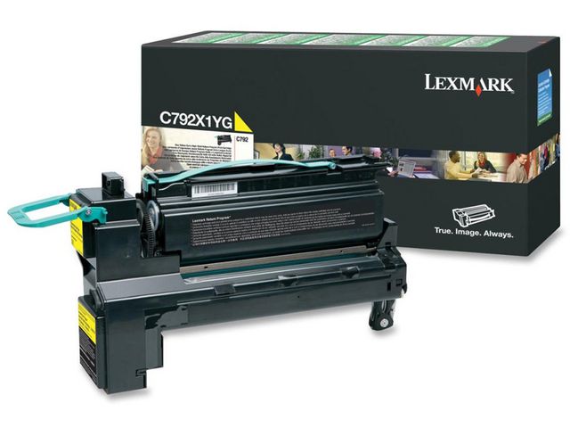 Lexmark Toner C792X1YG gul, st