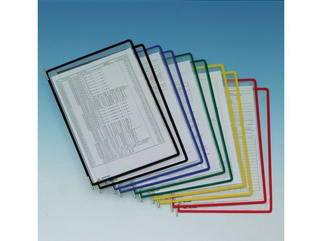 tarifold Panel A5 sort. Färger, fp om 10 st
