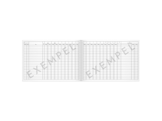 Burde Kassabok A4L, st