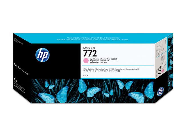 HP Bläckpatron CN634A 772 Ljusmagenta, st