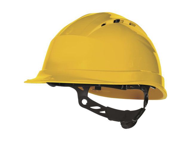 DELTA PLUS Skyddshjälm QUARTZ UP IV gul, st