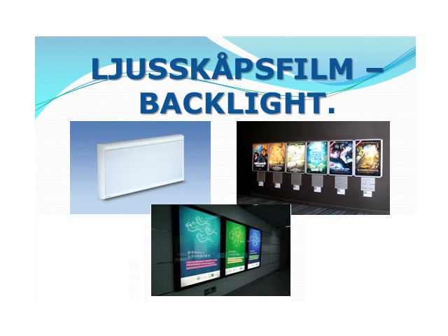 Ljusskåpsfilm 100g A3, fp om 100 st