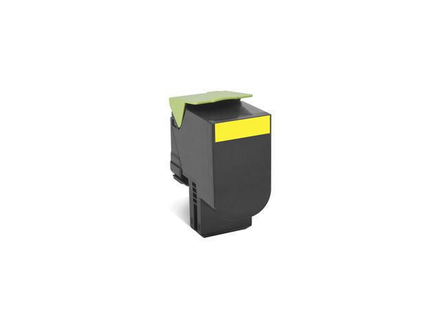 Lexmark Toner, Unison™, hög kapacitet, gul, 80C2HY0, st