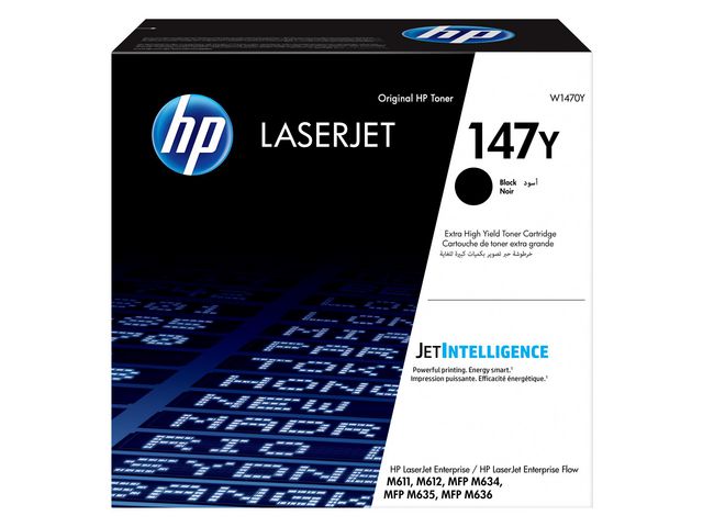HP Toner W1470Y 147Y 42K Svart, st