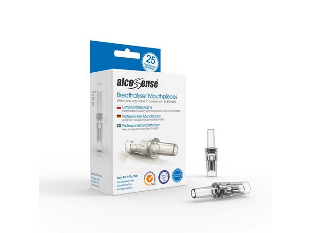 AlcoSense® Munstycke pofessional 25/FP, fp om 25 st