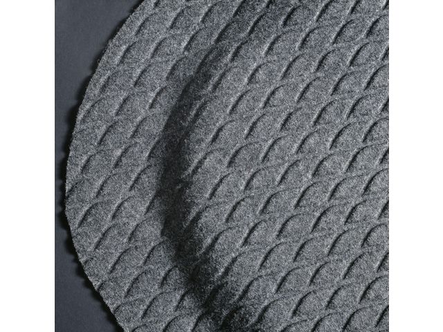 Matting Matta Yoga 58x83cm grå, st