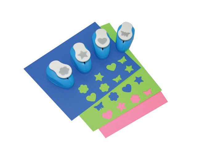 PLAYBOX Stansar olika motiv 2,5cm 4/fp, fp om 4 st