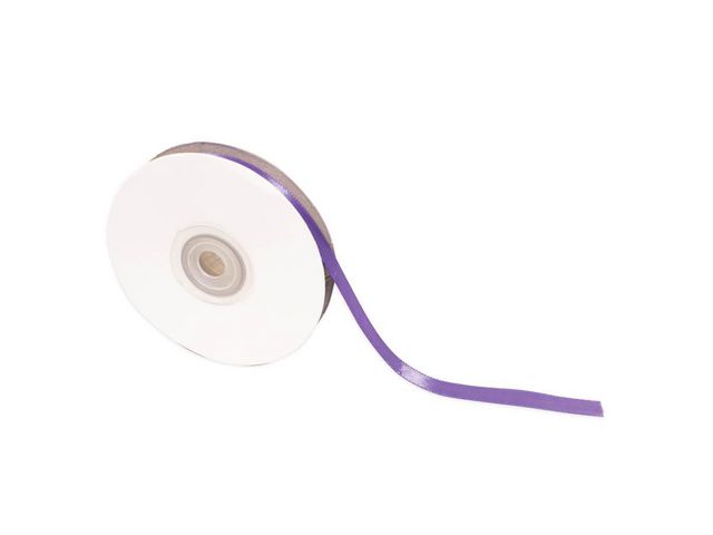 PLAYBOX Satinband 10mmx30m lila, rulle om 30 m