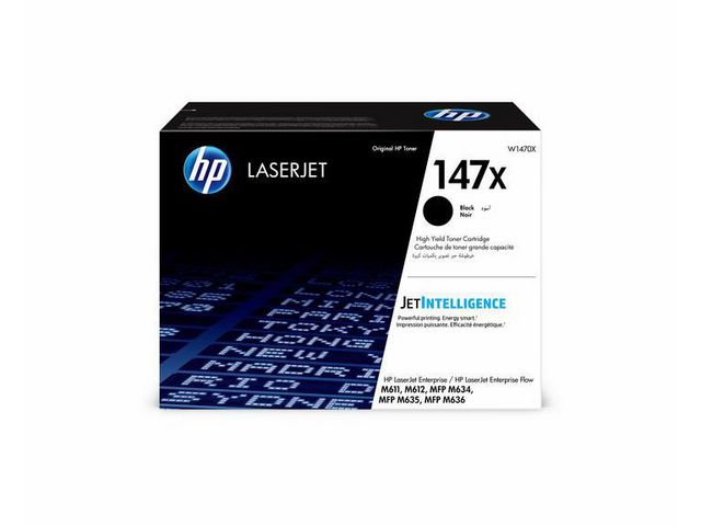 HP Toner W1470X 147X 25,2K Svart, st