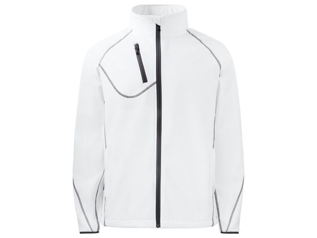 PROJOB Softshelljacka herr 2422 vit 5XL, st