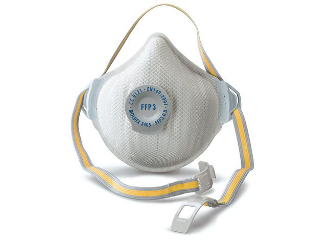 MOLDEX Andningsskydd 3405 FFP3, fp om 5 st
