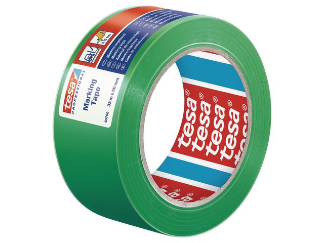 tesa® Golvmarkering 50mmx33m grön, rulle om 33 m
