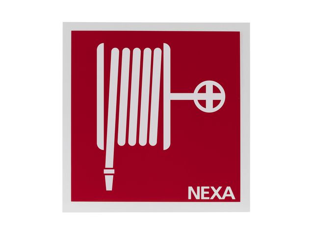 NEXA Skylt Brandpost 20x20cm, st