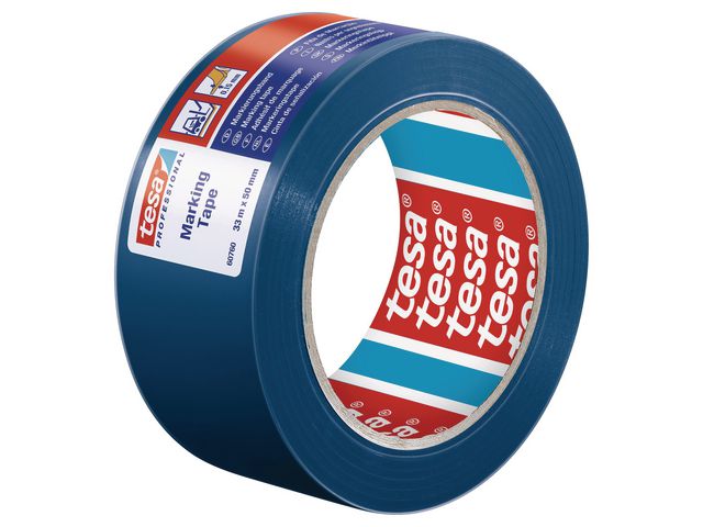 tesa® Golvmarkering 50mmx33m blå, rulle om 33 m