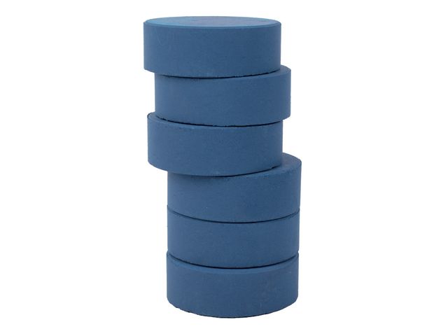 PLAYBOX Färgpuckar 57mm, mörkblå 6/fp, fp om 6 st