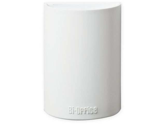 Bi-Office Hållare för whiteboard, magnetisk, vit, 110 x 75 x 42 mm, st