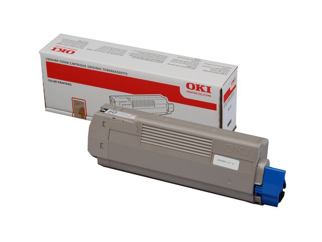 OKI Toner, mikrofin, högupplöst, singelförpackning, svart, 44315308, st