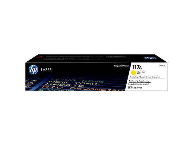 HP Toner W2072A 117A 0,7K Gul, st