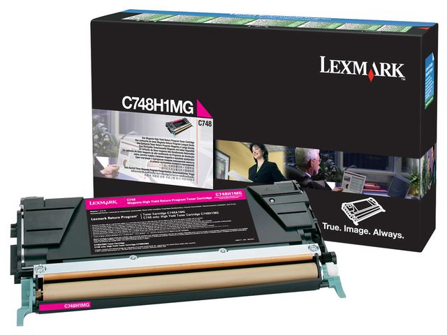 Lexmark Toner C748H1MG magenta, st