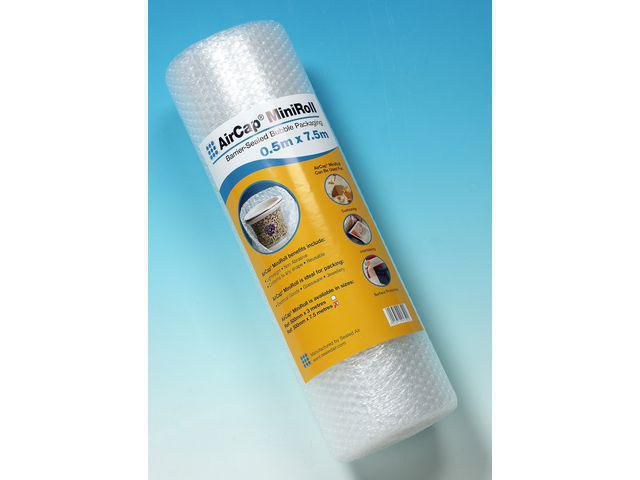 AirCap® Bubbelplast 50cmx7,5m, rulle om 7.5 m