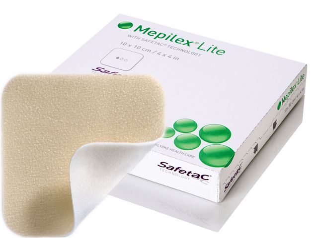 MEPILEX Lite 10x10cm, fp om 5 st