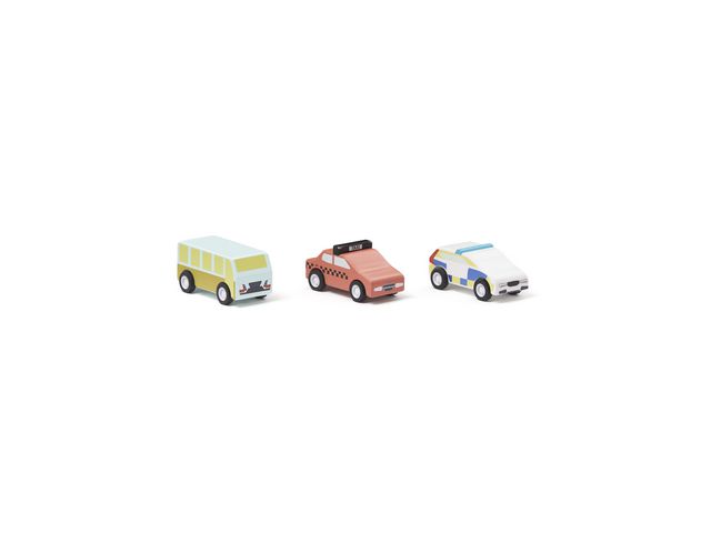 Kid´s CONCEPT Kid's Concept Bilar Pull-Back 3/fp, fp om 3 st