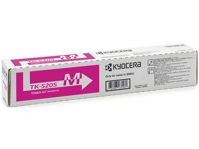 KYOCERA Toner, 5205M, magenta, 1T02R5BNL0, st