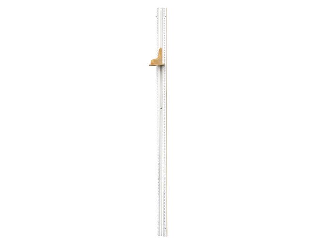 Längdmätare väggmoträ 70-205cm, st