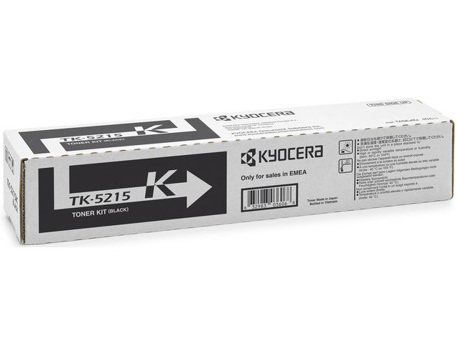 KYOCERA Toner, 5215K, svart, 1T02R60NL0, st