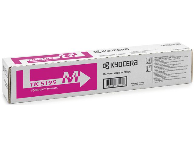 KYOCERA Toner, 5195M, magenta, 1T02R4BNL0, st