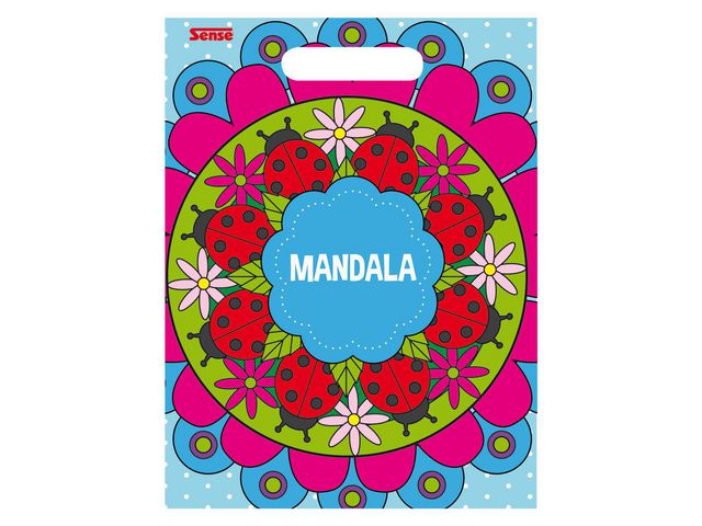 Sense Färgläggningsbok med mandalas från Sense. 24 sidor, st