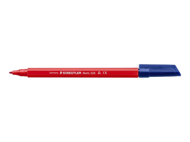 Staedtler Fiberpenna 1mm röd, st