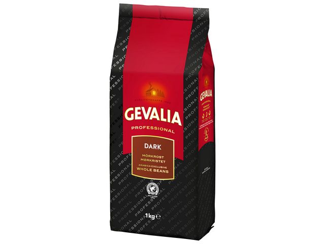 GEVALIA Kaffe Dark Bönor 1kg, fp om 1000 g