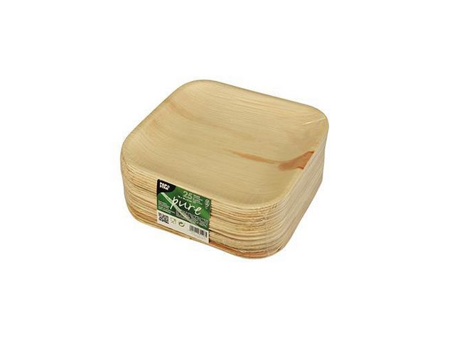 PAPSTAR Tallrik Palmblad 18 cm, fp om 25 st