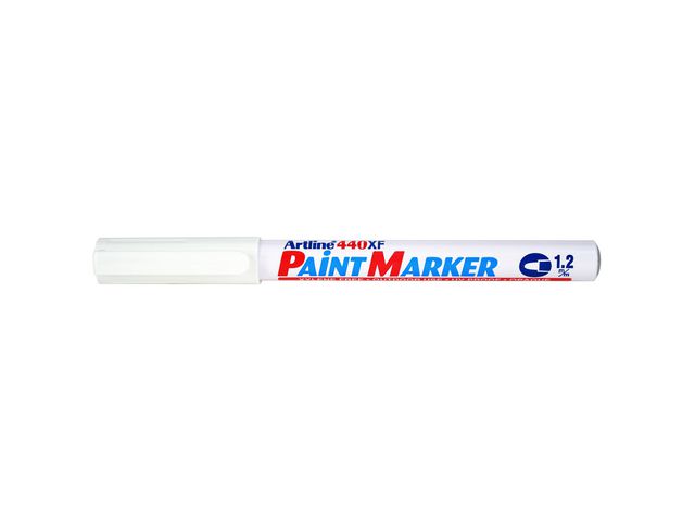 Artline Märkpenna Rund 440XF 1,2 mm vit, st
